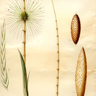 Ilustración botánica de Piripiri